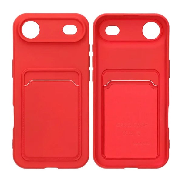iPhone Air Kuoret Korttipidike Punainen