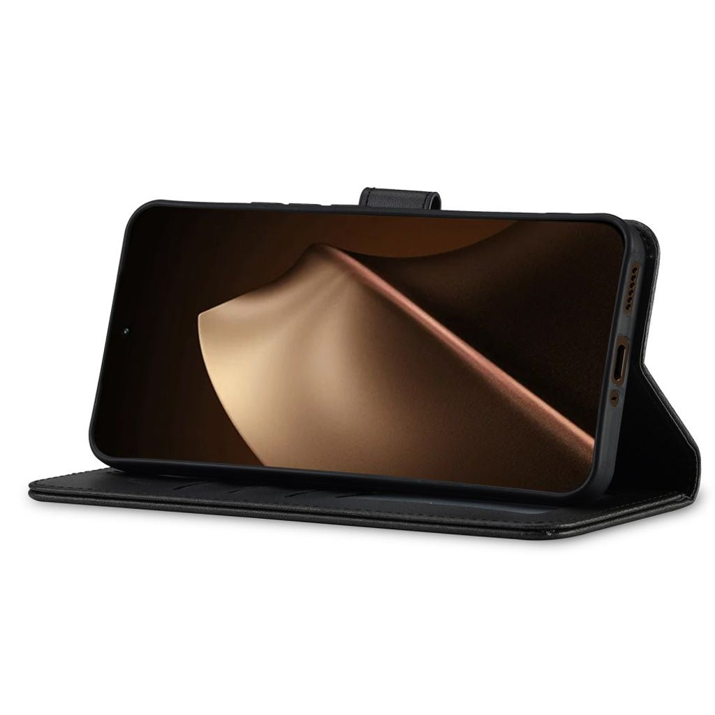 Lc.Imeeke Xiaomi 17T Pro Kotelo Korttitaskulla Telinetoiminto Musta