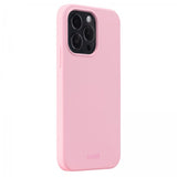 holdit iPhone 14 Pro Silikonikuori Vaaleanpunainen
