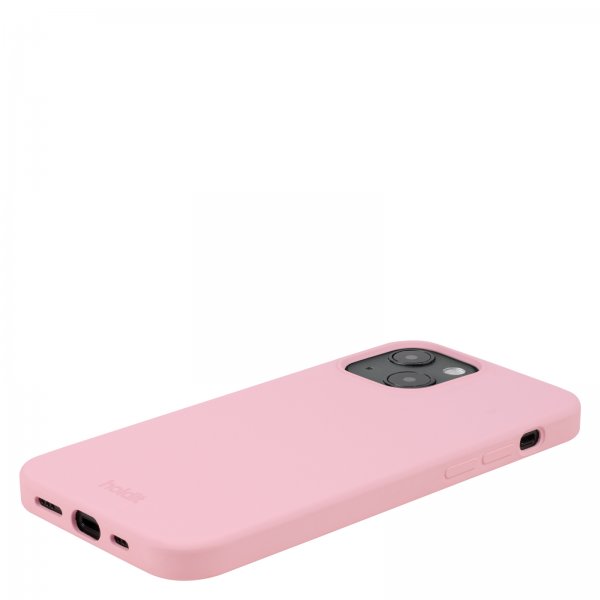 holdit iPhone 13/14 Silikonikuori Vaaleanpunainen