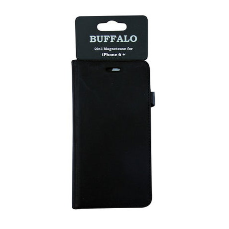 Buffalo iPhone 6/6S Plus suojakuori 2in1 Magnet Case Musta