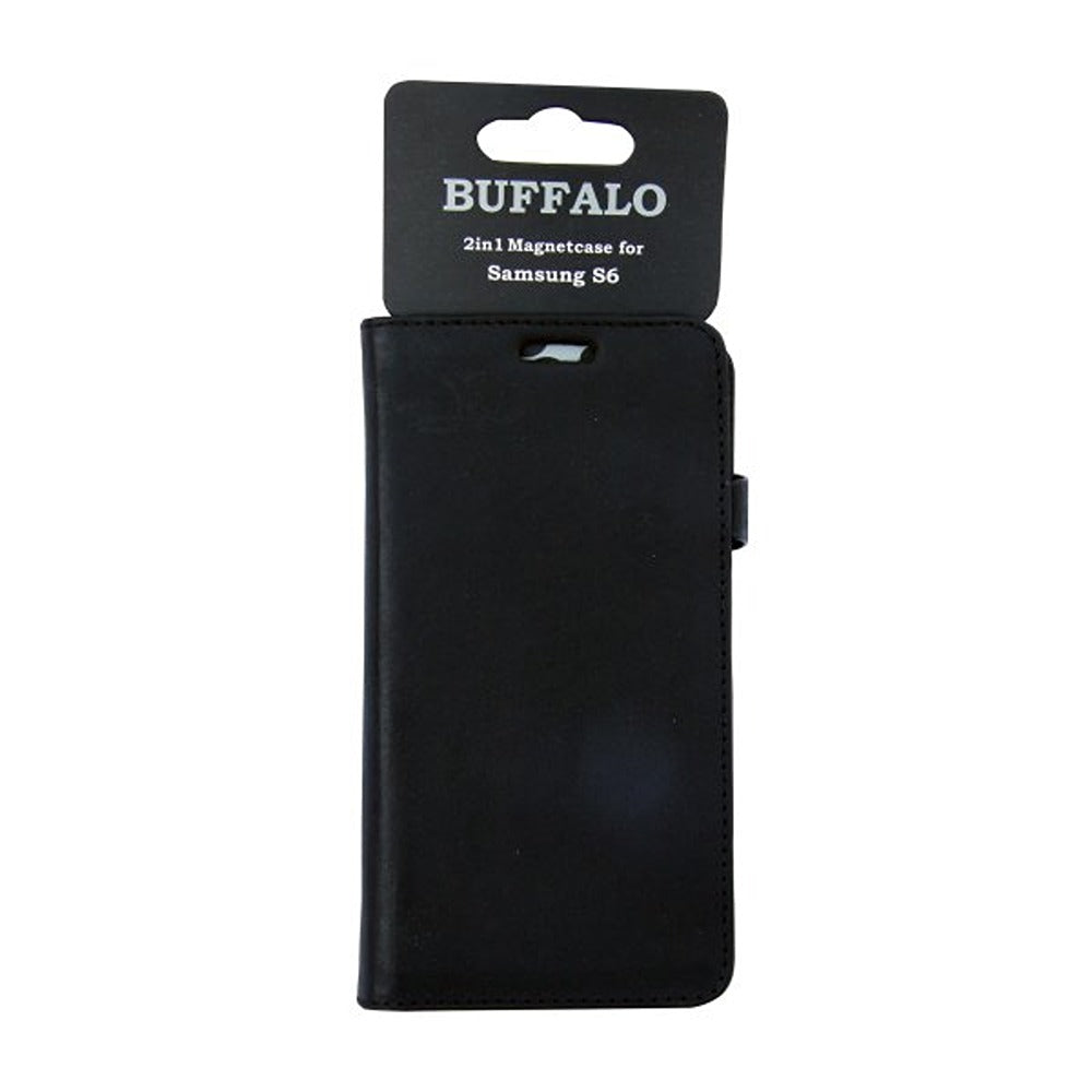 Buffalo Samsung Galaxy S6 Fodral 2in1 Magnet Case Musta