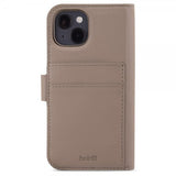 holdit iPhone 13/iPhone 14 Suojakotelo Wallet Case Magnet Plus Mocha Brown