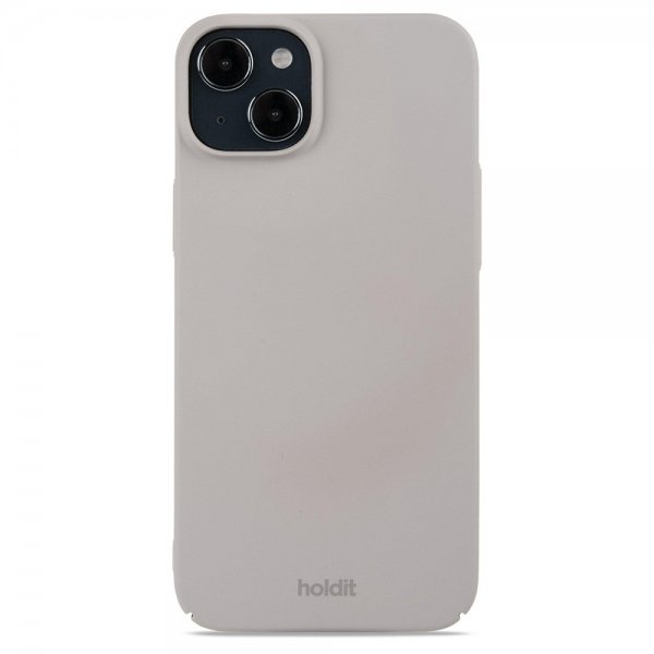 holdit iPhone 15 Plus Suojakuori Slim Case Taupe