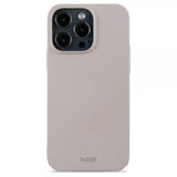 Holdit iPhone 15 Pro Max Kuori Slim Case Taupe
