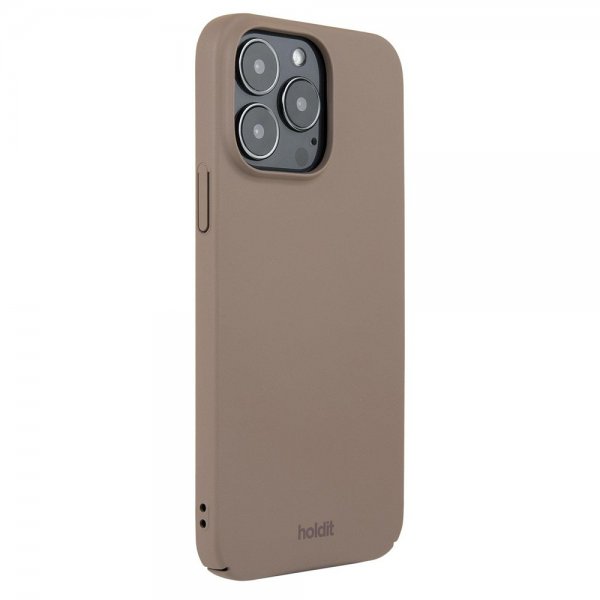 Holdit iPhone 15 Pro Max Kuori Slim Case Mocha Brown