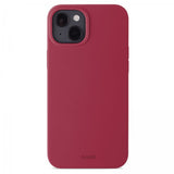 holdit iPhone 15 Plus -silikonikuori, Red Velvet