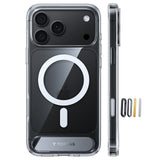 Torras iPhone 18 Pro Max Kuori Ostand L1 Kirkas