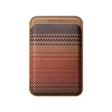 Pitaka Korttipidike Magnetic Woven Wallet Sunset