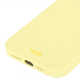 holdit iPhone 15 Plus Silikonisuojakuori Lemonade