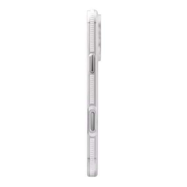 Rvelon iPhone 17 -kuori, aaltopahvimainen, MagSafe, valkoinen
