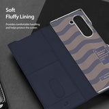 Dux Ducis Samsung Galaxy Z Fold 7 Kotelo Bril Series Sininen