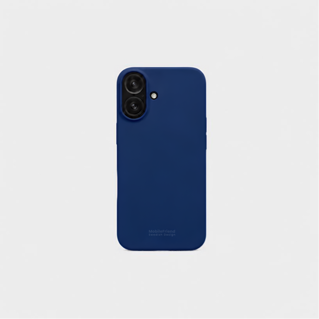 MobileFriend iPhone 17 Kuori Silikoni Laivastonsininen