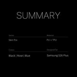 Dux Ducis Samsung Galaxy S26 Plus Kotelo Skin Pro Series Sininen