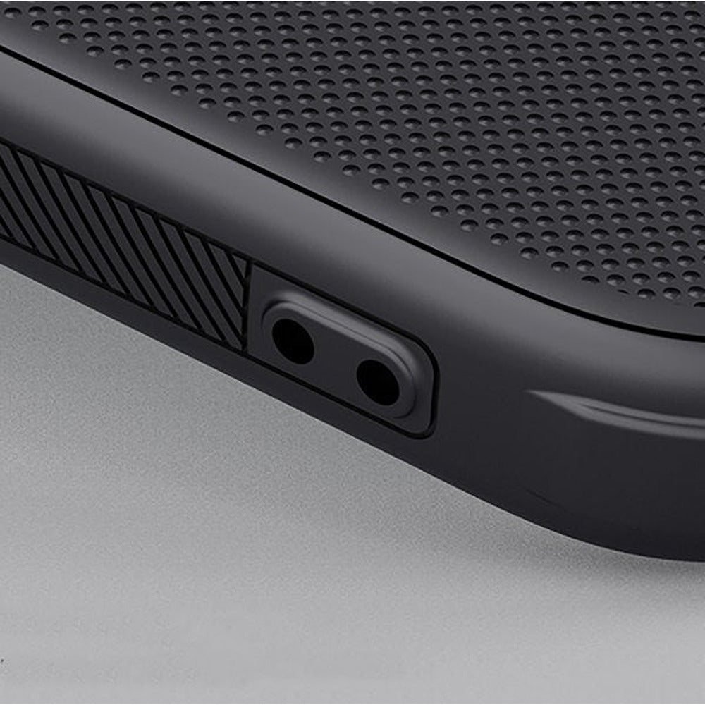 Nillkin iPhone 16 -suojakuori Super Frosted Shield Pro musta