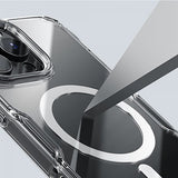 Nillkin iPhone 16 -suojakuori Nature Pro Series MagSafe, läpinäkyvä