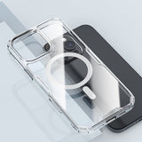 Nillkin iPhone 16 -suojakuori Nature Pro Series MagSafe, läpinäkyvä