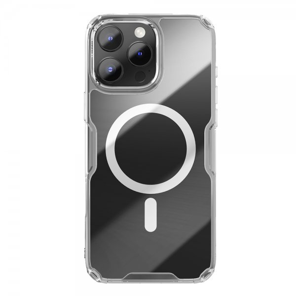 Nillkin iPhone 16 Pro -kuori Nature Pro Series MagSafe Läpinäkyvä