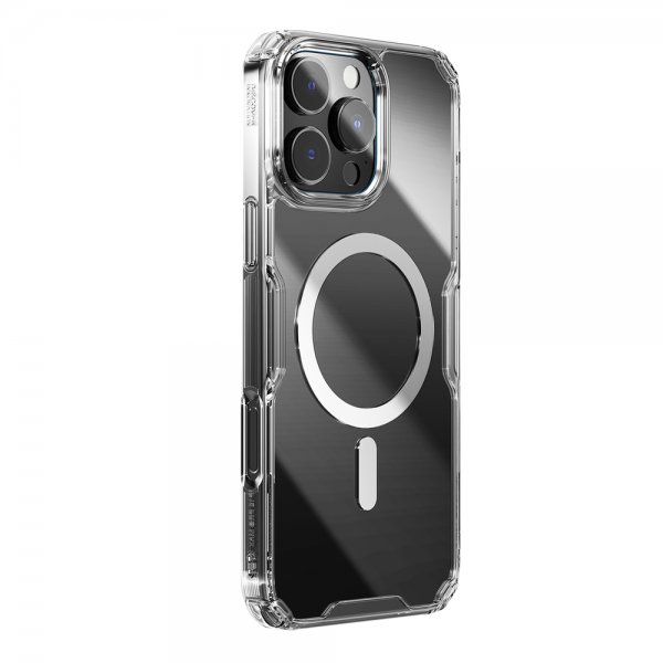 Nillkin iPhone 16 Pro -kuori Nature Pro Series MagSafe Läpinäkyvä