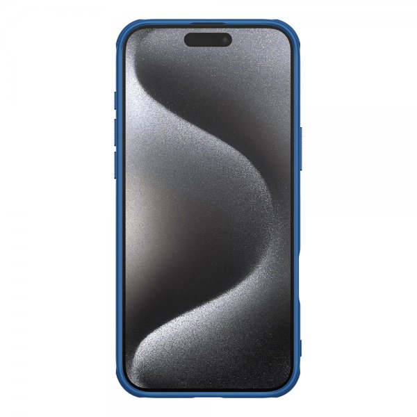 Nillkin iPhone 16 Pro Kuori Super Frosted Shield Pro Sininen
