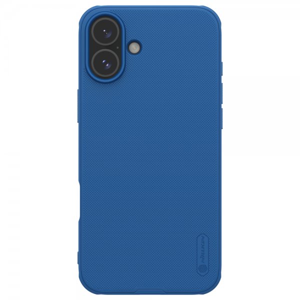 Nillkin iPhone 16 Suojakuori Super Frosted Shield Pro Sininen