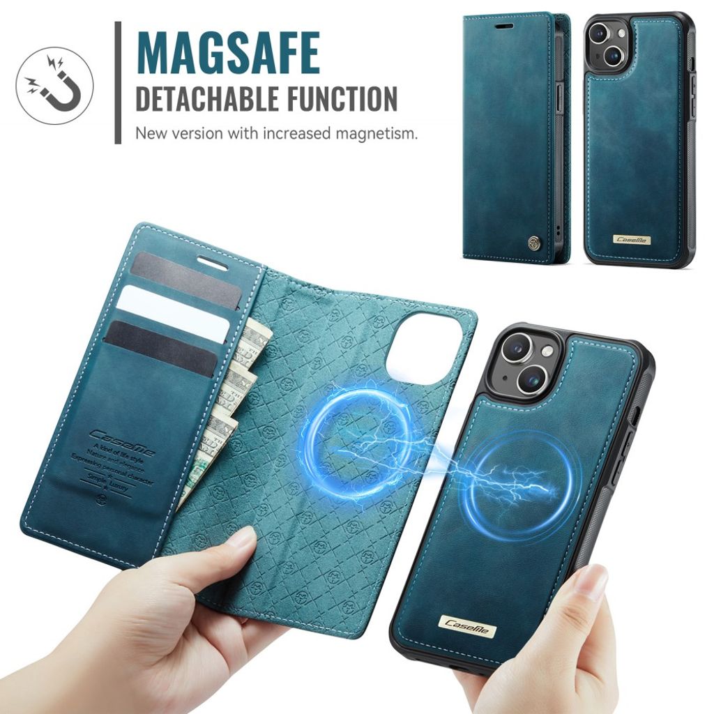 CaseMe iPhone 15 Kotelo C49 Series Vihreä