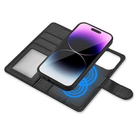 Tech-Protect iPhone 16 Kotelo Wallet MagSafe Musta
