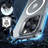 ESR iPhone 16 Pro Max -kuori ja näytönsuoja Classic Hybrid MagSafe Set Himmeä