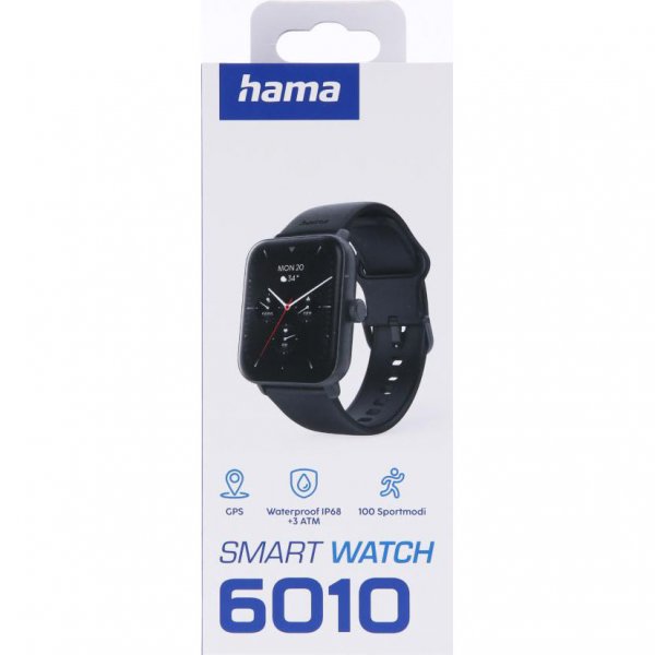 Hama Smartwatch 6010 Musta
