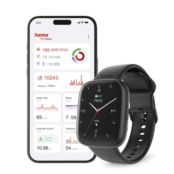 Hama Smartwatch 4000 Musta