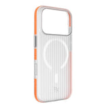 Rvelon iPhone 17 Pro Kotelo Korrugoitu MagSafe Oranssi