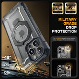 Supcase iPhone 16 Pro Kuori UB Grip MagSafe Harmaa