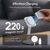 ESR AirPods 4/5 Kuori Orbit HaloLock Valkoinen