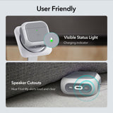ESR AirPods 4/5 Kuori Orbit HaloLock Valkoinen
