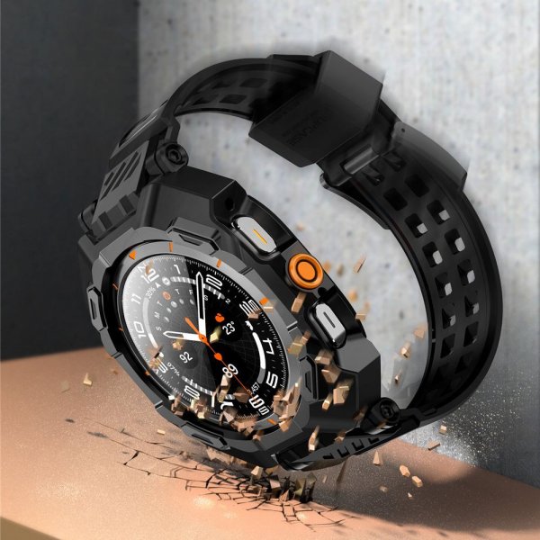 Supcase Samsung Galaxy Watch Ultra 47mm ranneke UB Pro musta