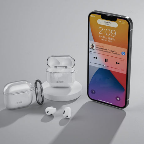 Tech-Protect AirPods 4 Kuori FlexAir Kirkas