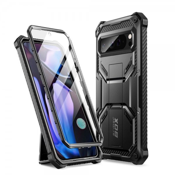 Supcase Google Pixel 9 Pro XL Kuori ArmorBox Musta