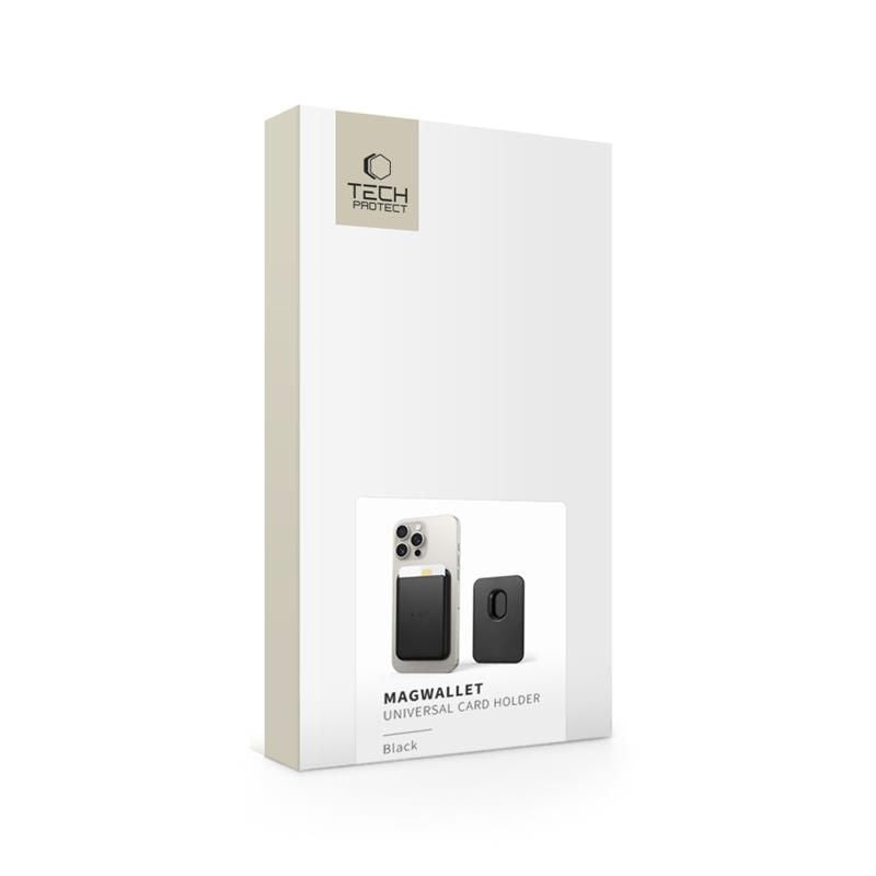 Tech-Protect Korttipidike MagWallet MagSafe Musta
