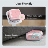 ESR AirPods 4 Kotelo Orbit Hybrid HaloLock Vaaleanpunainen