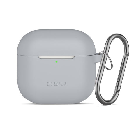 Tech-Protect AirPods 4 Kuori Silicone Hook Harmaa