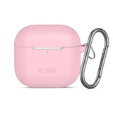 Tech-Protect AirPods 4 Kuori Silicone Hook Vaaleanpunainen