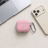 Tech-Protect AirPods 4 Kuori Silicone Hook Vaaleanpunainen