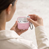 Tech-Protect AirPods 4 Kuori Silicone Hook Vaaleanpunainen