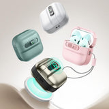 ESR AirPods 4/5 Kuori Pulse FlickLock HaloLock Musta