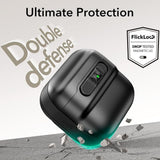 ESR AirPods 4/5 Kuori Pulse FlickLock HaloLock Musta