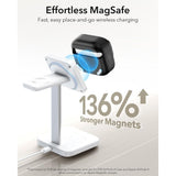 ESR AirPods 4/5 Kuori Pulse FlickLock HaloLock Musta