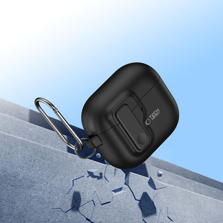 Tech-Protect AirPods 4 Kuori Slim Hook Musta