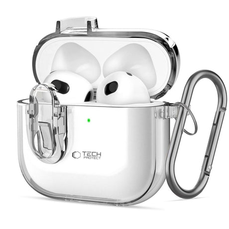 Tech-Protect AirPods 4 Kuori Slim Hook Kirkas
