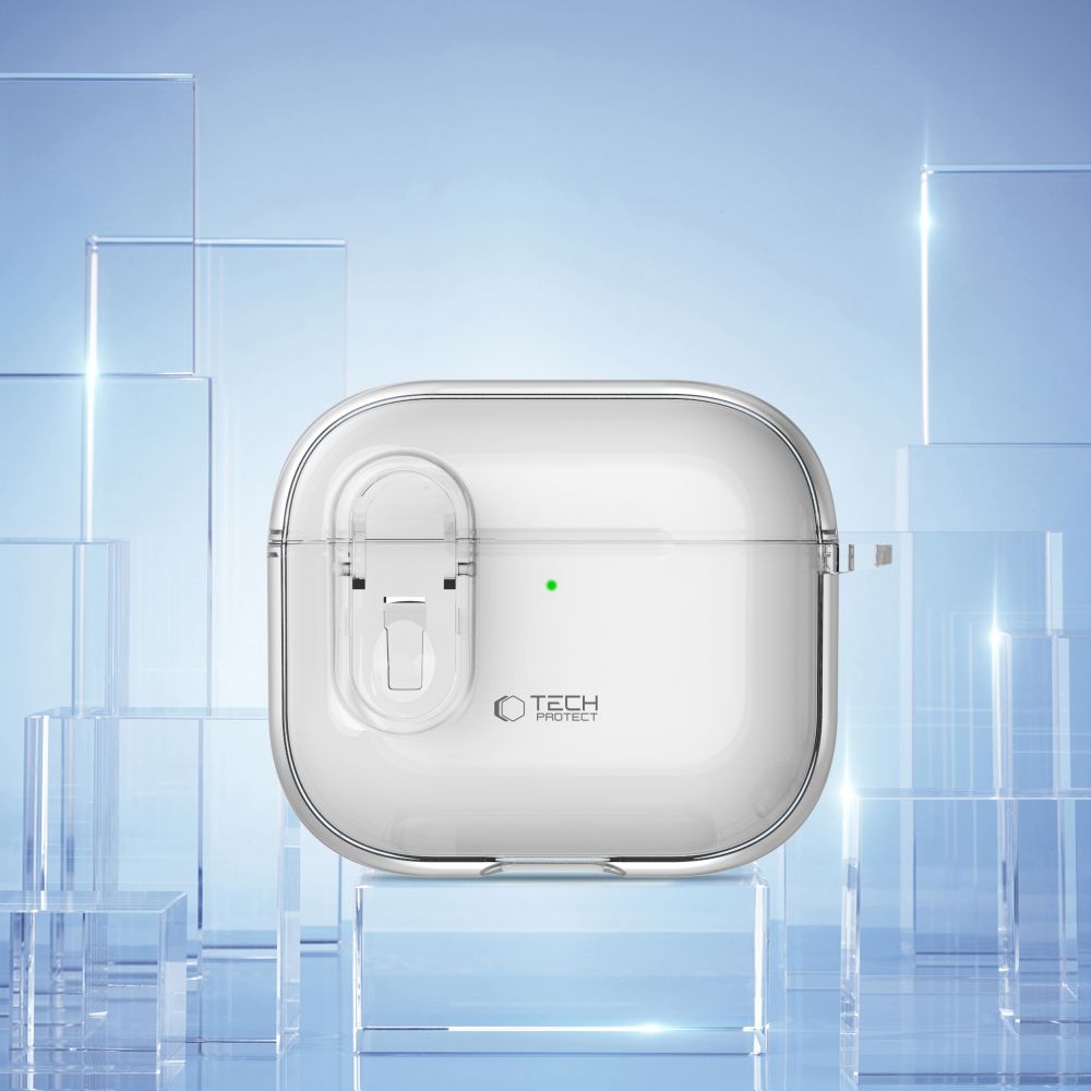 Tech-Protect AirPods 4 Kuori Slim Hook Kirkas