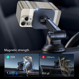 ESR Autoteline Qi2 Kojelauta Langaton Autolaturi HaloLock Musta